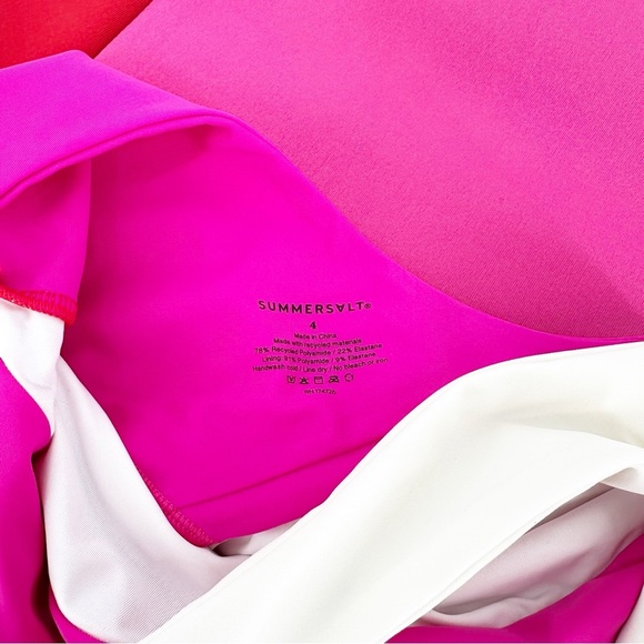 Summersalt Sidestroke Swimsuit and Neoprene Tote - Picture 3 of 5